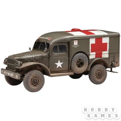 Американский армейский медицинский автомобиль WC-54 фото 3