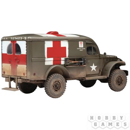Американский армейский медицинский автомобиль WC-54 фото 4
