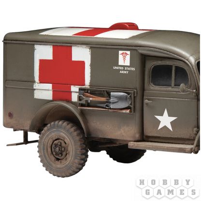 Американский армейский медицинский автомобиль WC-54 фото 5