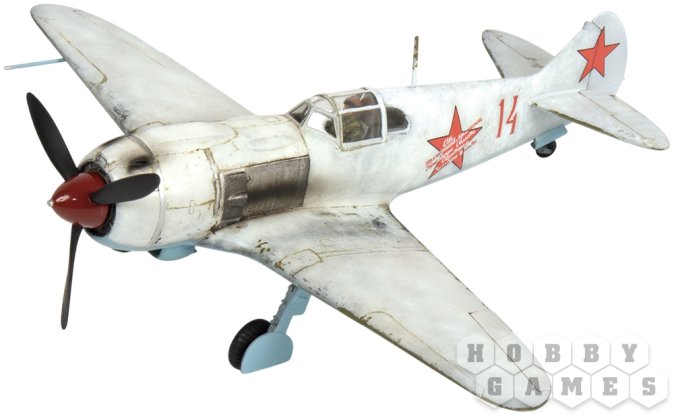 Советский истребитель Ла-5 (1:72) фото 3