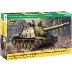 Советская тяжёлая самоходно-артиллерийская установка ИСУ-152 (1:35)
