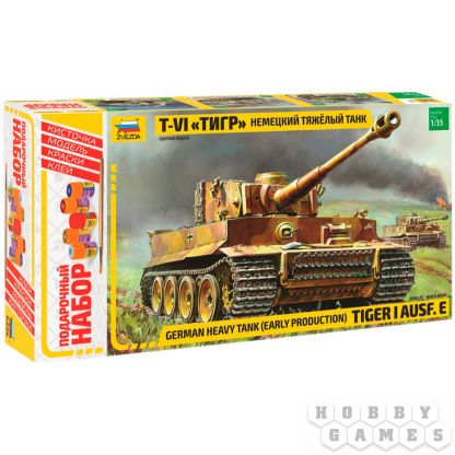Подарочный набор. Немецкий тяжёлый танк Т-VI "Тигр"