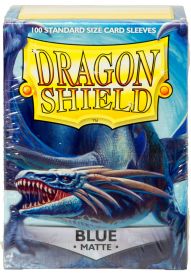 Протекторы Dragon Shield (100 шт., 63х88 мм): синие матовые