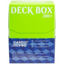 Пластиковая коробочка Card-Pro (зелёная, 73 мм, 100+ карт)