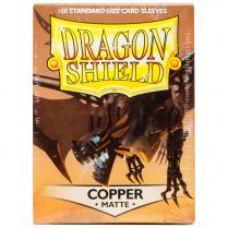 Протекторы Dragon Shield (100 шт., 63х88 мм): медные матовые
