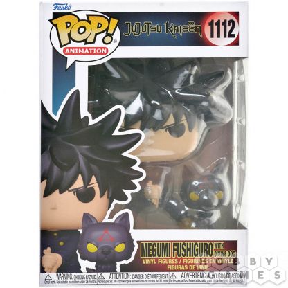 Фигурка Funko POP! Animation. Jujutsu Kaisen: Megumi Fushiguro with Divine Dog 1112