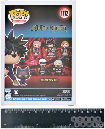Фигурка Funko POP! Animation. Jujutsu Kaisen: Megumi Fushiguro with Divine Dog 1112 фото 2