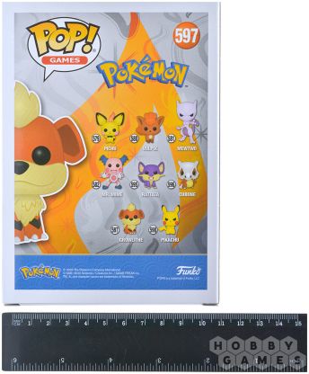 Фигурка Funko POP! Games. Pokemon: Growlithe 597 фото 2