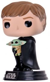 Фигурка Funko POP! Star Wars: Luke Skywalker with Grogu 482