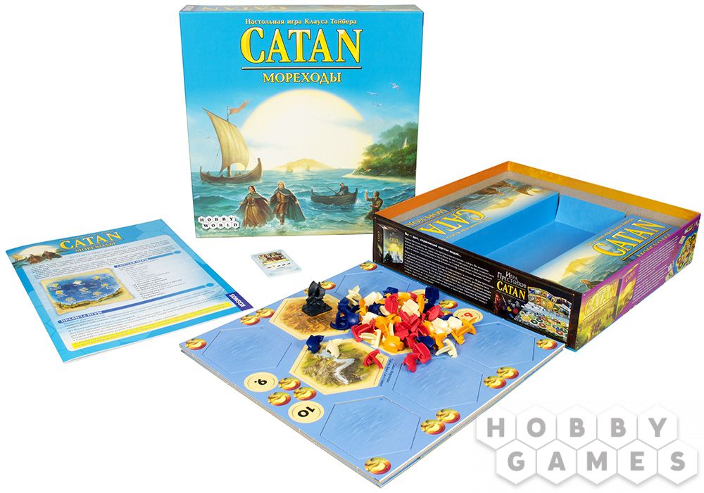 Catan: Мореходы | Купить настольную игру в магазинах Hobby Games