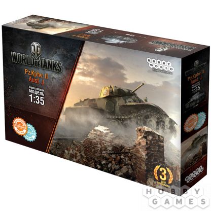 Pz. Kpfw.II Ausf. J. Масштабная модель 1:35 (Сборный танк)