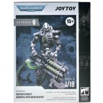 Фигурка JoyToy. Warhammer 40,000: Necrons Sautekh Dynasty Immortal with Gauss Blaster