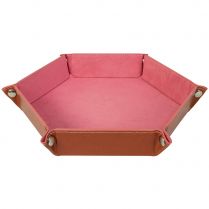 Лоток для кубиков MTGTRADE: шестиугольный большой, розовый