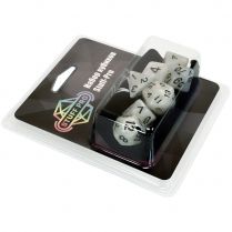 Набор кубиков Stuff-Pro нефритовый белый черный