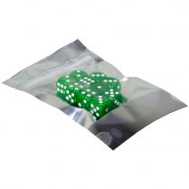 Набор нефритовых кубиков D6 Stuff Pro, 10 шт. (16 мм, зеленые)