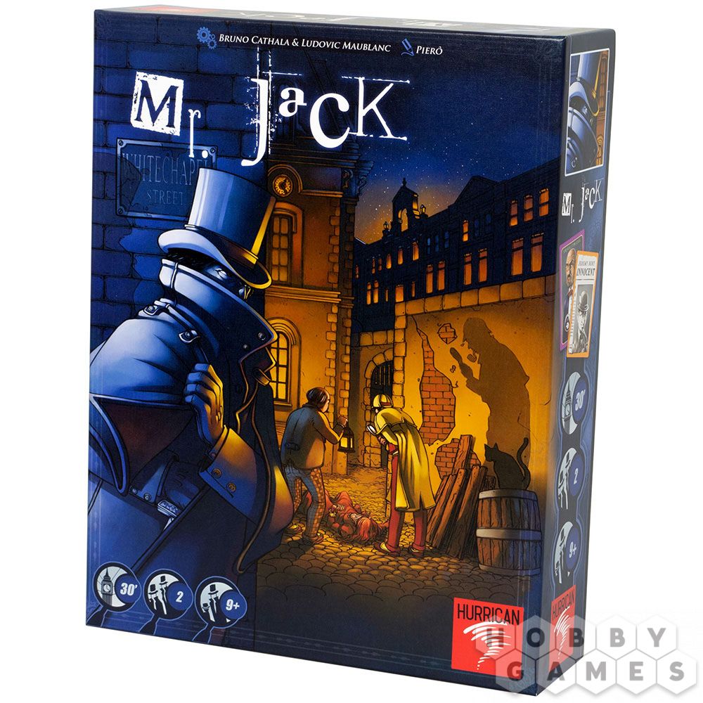 Mr. Jack (2020) | Купить настольную игру в магазинах Hobby Games