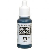 Краска Vallejo Model Color 180. Gunmetal Blue (17 мл)