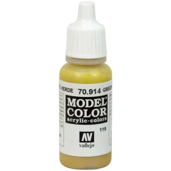 Краска Vallejo Model Color 119. Green Ochre (17 мл)