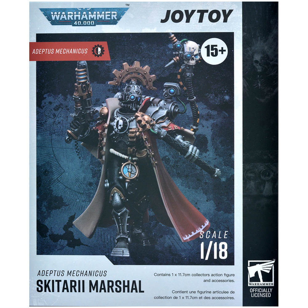 Фигурка JoyToy. Warhammer 40,000: Adeptus Mechanicus Skitarii Marshal